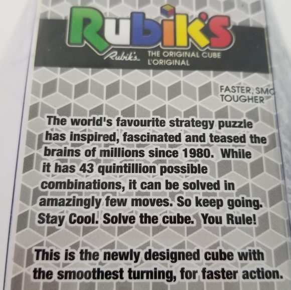 New In Box Rubik's Cube Puzzle - Picture 10 of 13